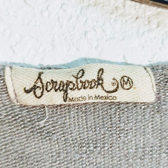 Scrapbook open front knitted jacket - Picture 2 of 4